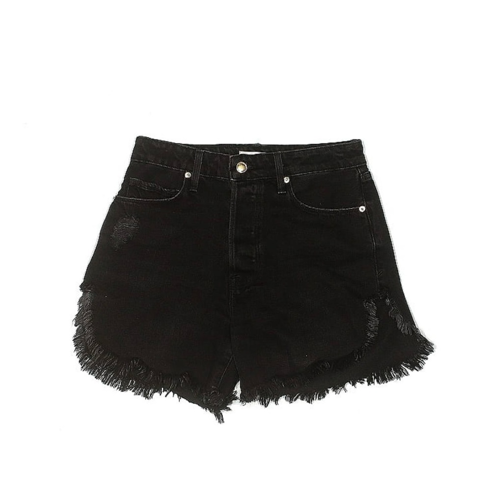 Good American denim shorts